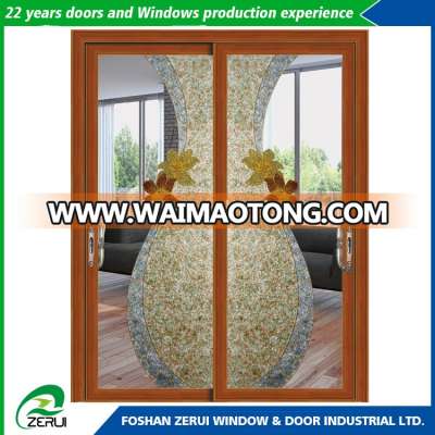 Zerui good quality high performance aluminium alloy sliding door