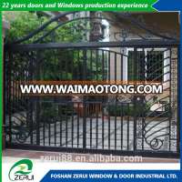 Hot sale popular design simple wrought iron gate cheap goods from china