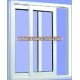 Foshan zerui manufacture upvc sliding window for nice house