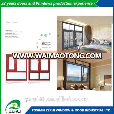 Themal-break aluminum casement window cheap goods from china